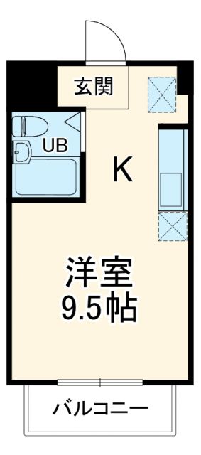 四日市市釆女町のマンションの間取り