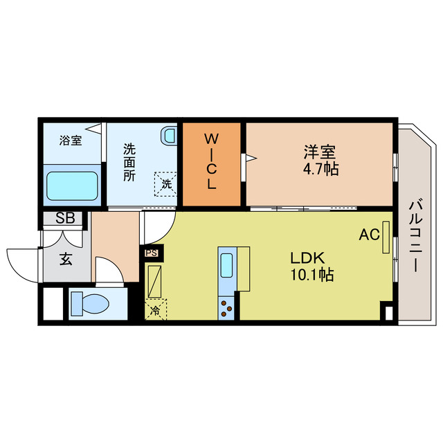 オリヴィエ宝町の間取り