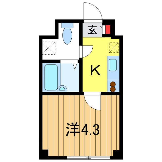 Ｍ`ｓ六町の間取り