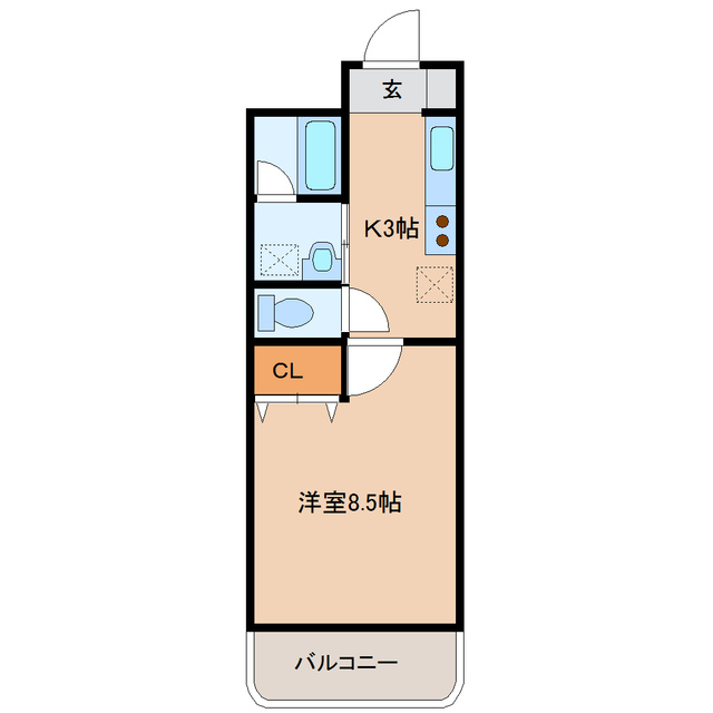 ロワジールＫIIの間取り