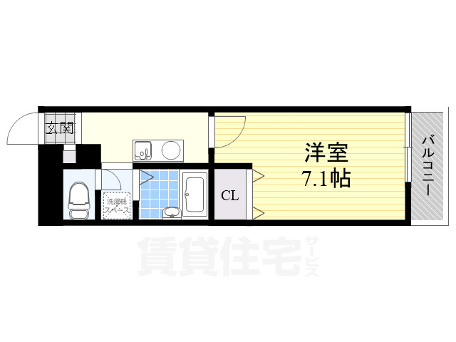 プレジールエスパースの間取り