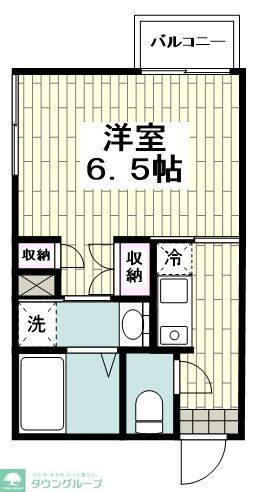 茅ヶ崎市代官町のマンションの間取り