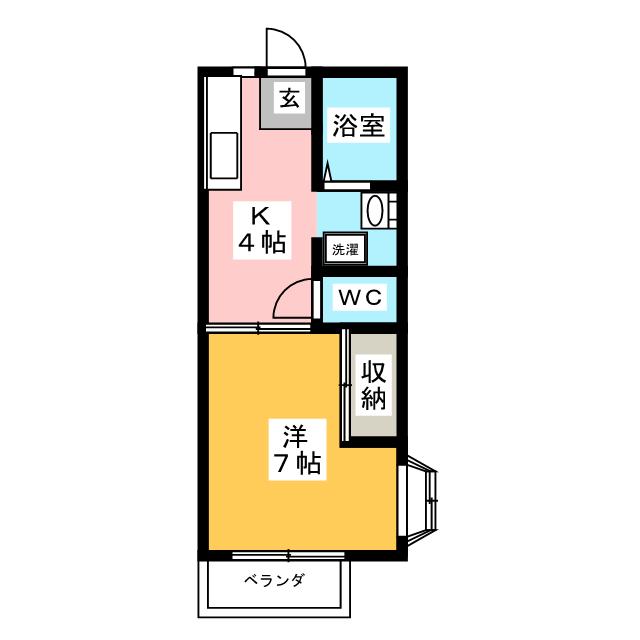 スリーゼヤナセIIIの間取り