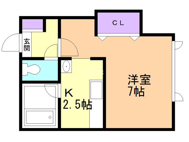 リッツ花園の間取り