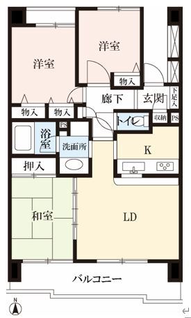 ドゥーエ練馬の間取り