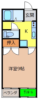 マンションエミネントの間取り