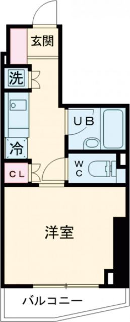 【豊島区西池袋のマンションの間取り】