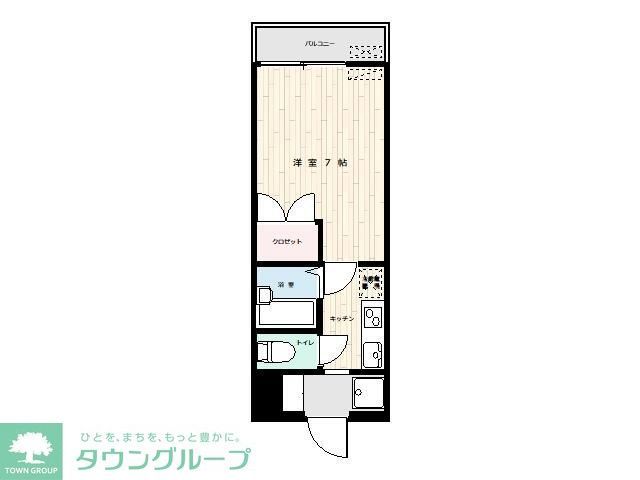 【坂戸市末広町のマンションの間取り】