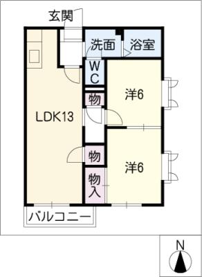 サンライフ日進の間取り