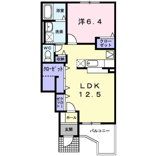 パルピタンの間取り