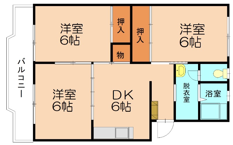 長澤ビルの間取り