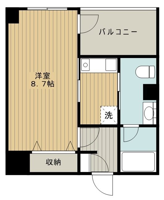 BUENA西堀通5番町の間取り