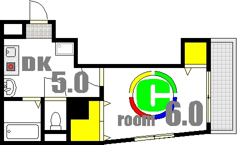 【K2ビルの間取り】