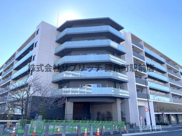 ロイジェントパークス押上錦糸町の建物外観