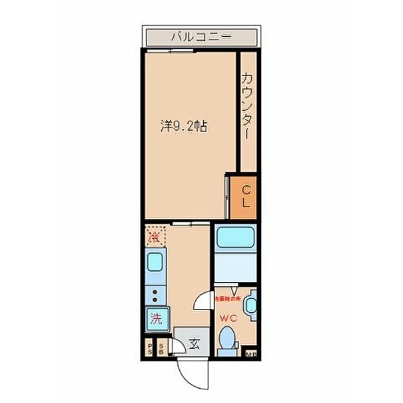 ゆかるひ・ベルIの間取り