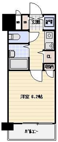 日神パレステージ笹塚第二の間取り