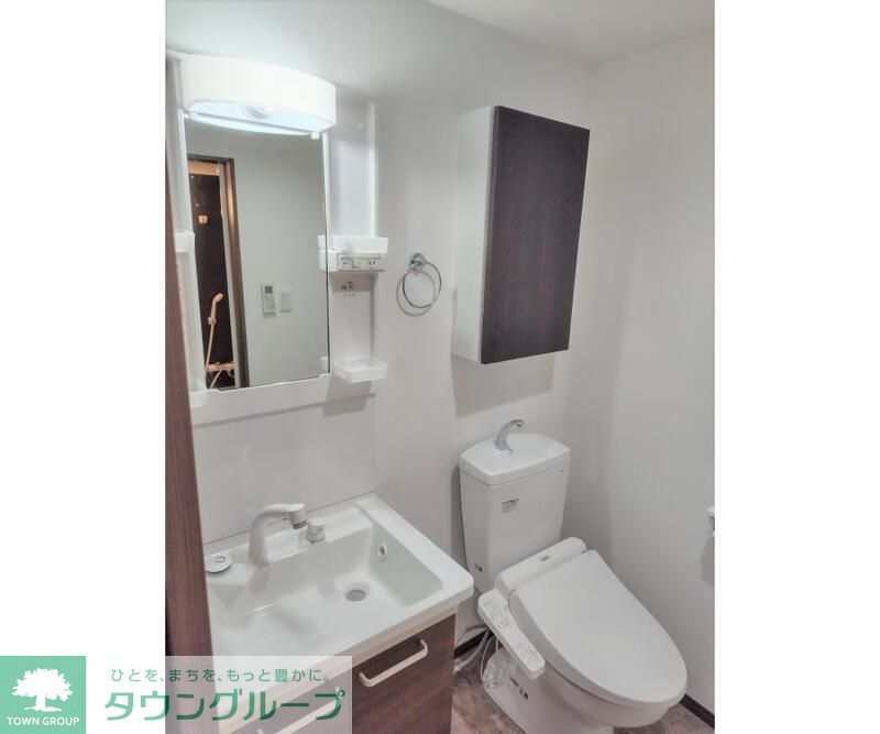 洗面設備　同一物件参考写真です