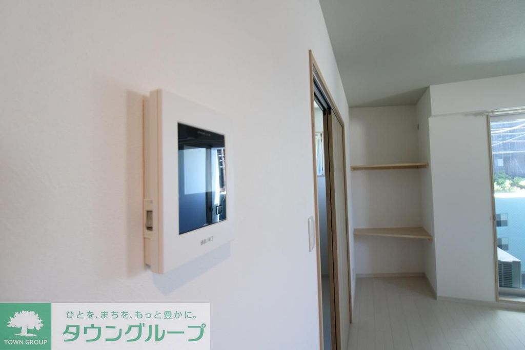 セキュリティ　モニター付きインターホン