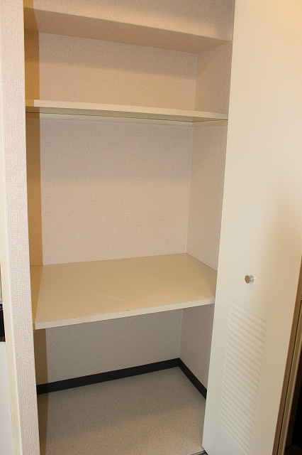 収納　玄関にある収納クローゼットです。かなりたくさん入るのでお荷物