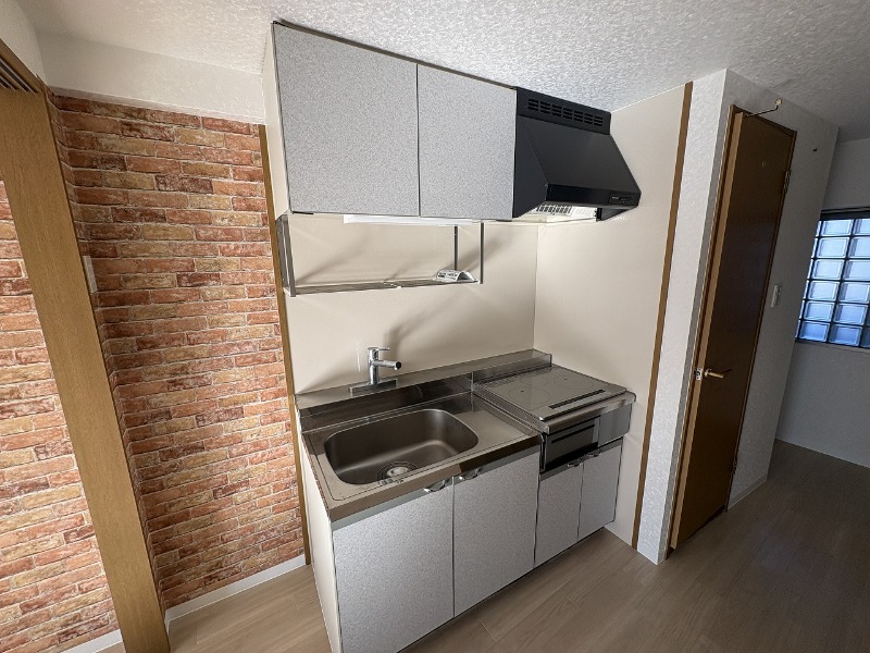 キッチン　２口ＩＨコンロ！