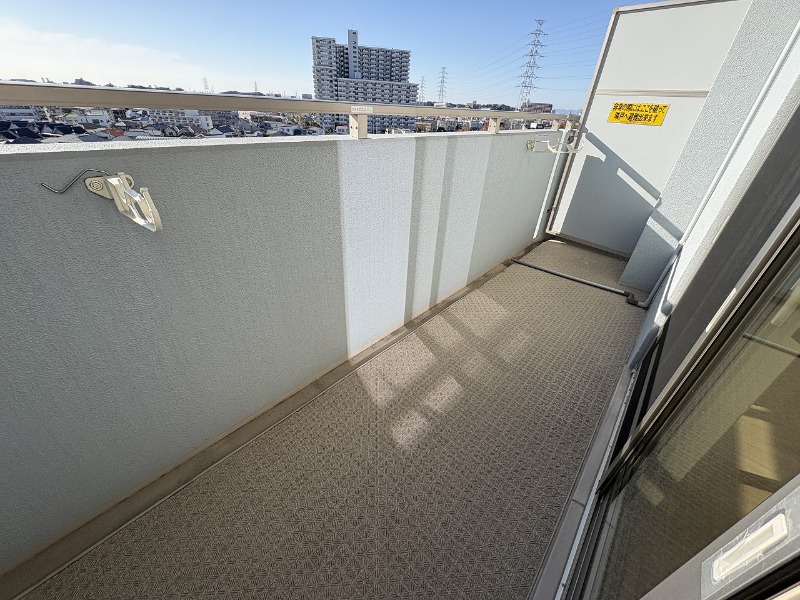 バルコニー　日当たり良好！