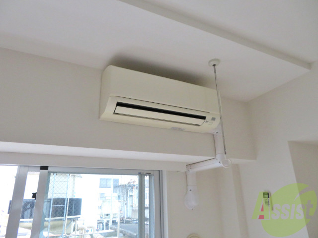 その他設備　ちゃんとエアコンもついているので、安心してくださいね。