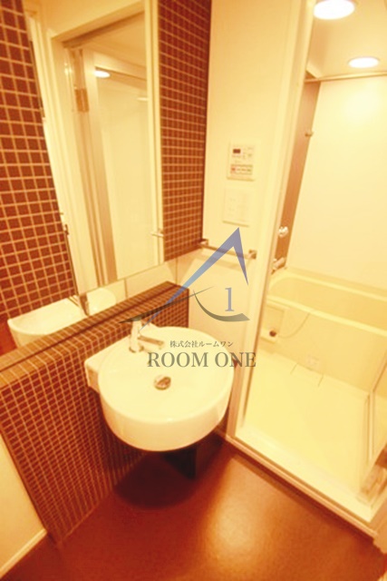 洗面設備　洗面台です。