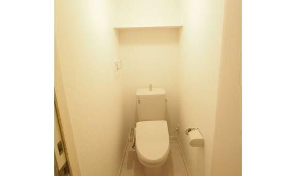 トイレ　ゆったりとした空間のトイレです