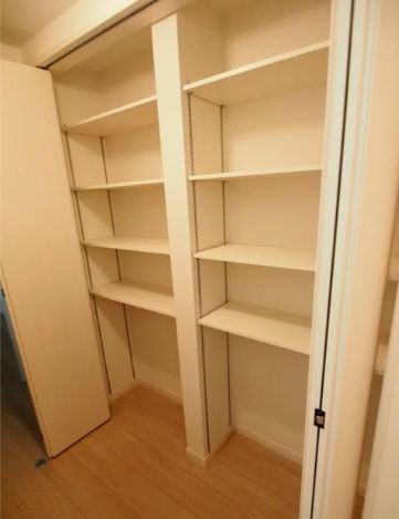 収納　十分な収納スペースがあります