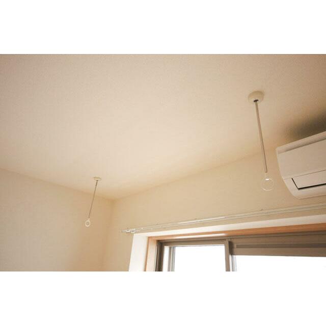 その他設備　室内物干