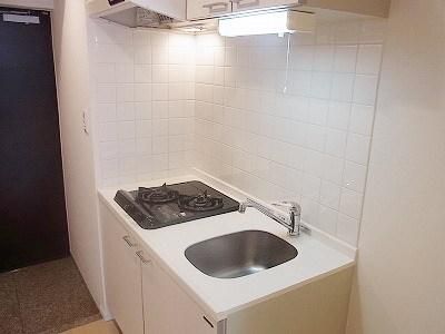 キッチン　★２口ガスコンロのシステムキッチン★