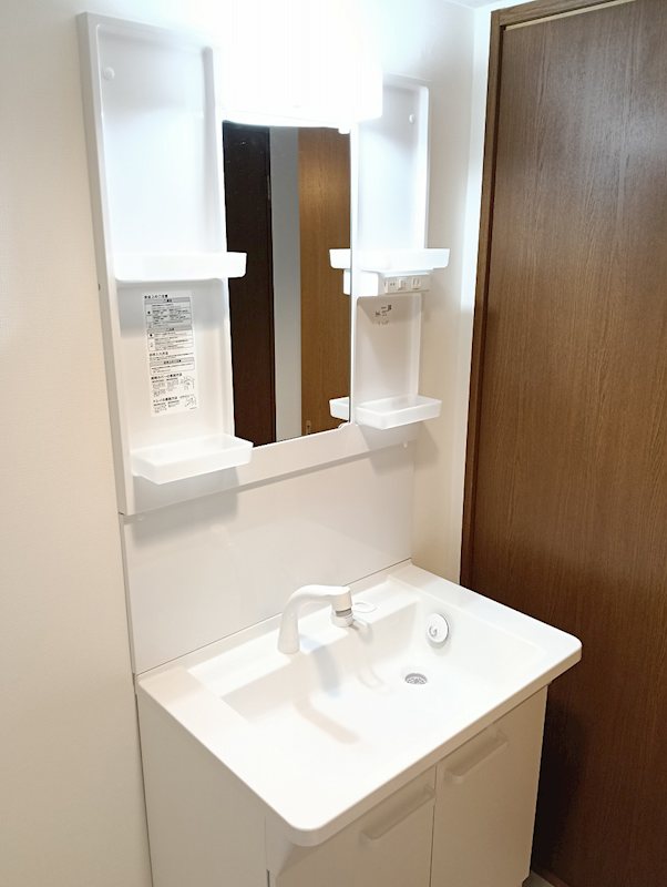 洗面設備　洗面台新規！