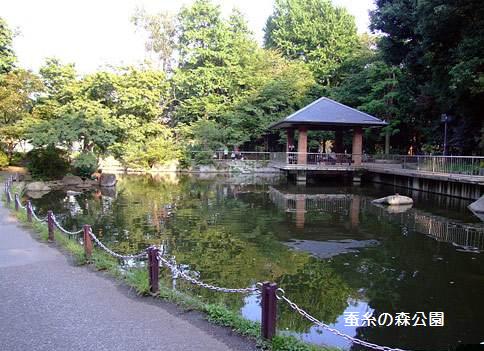 公園　蚕糸の森公園（公園）まで705m