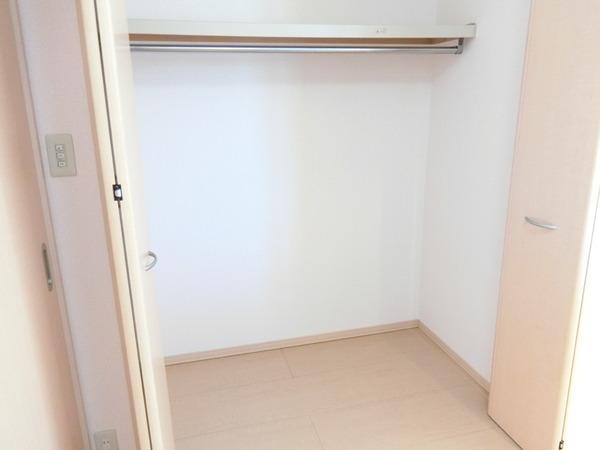 収納　クローゼット！