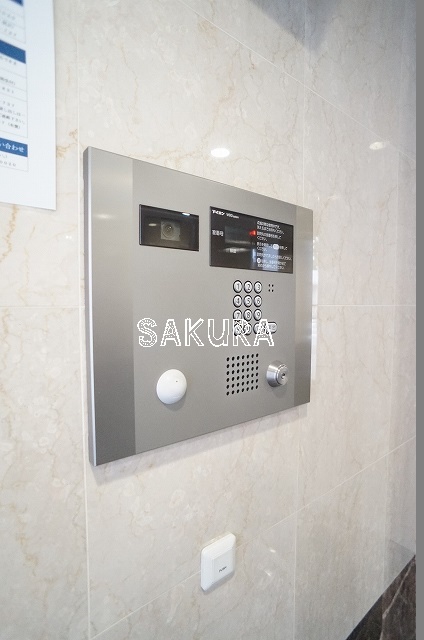 セキュリティ　女性の方でも安心のモニター付きオートロック♪