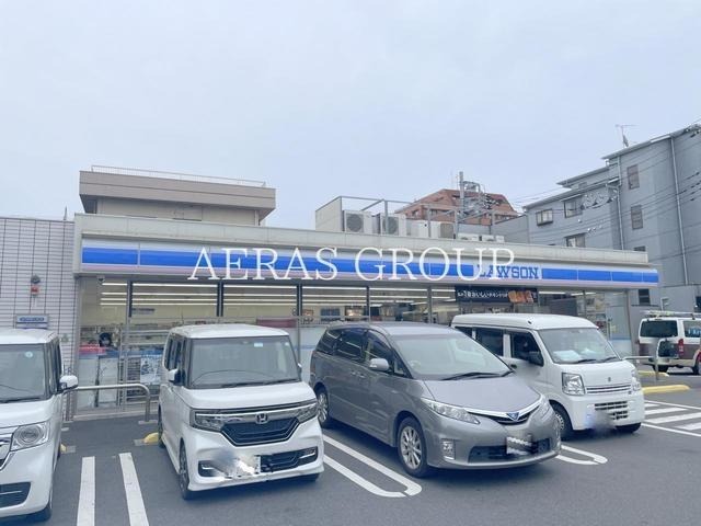 コンビニ　ローソン 足立加平二丁目店（コンビニ）まで497m