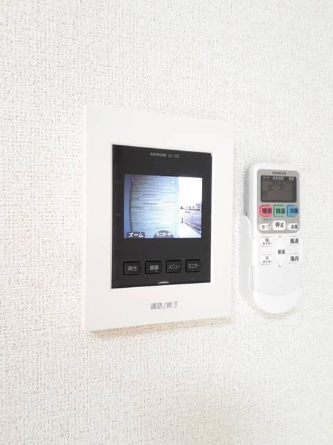 バルコニー　モニター付きインターホン