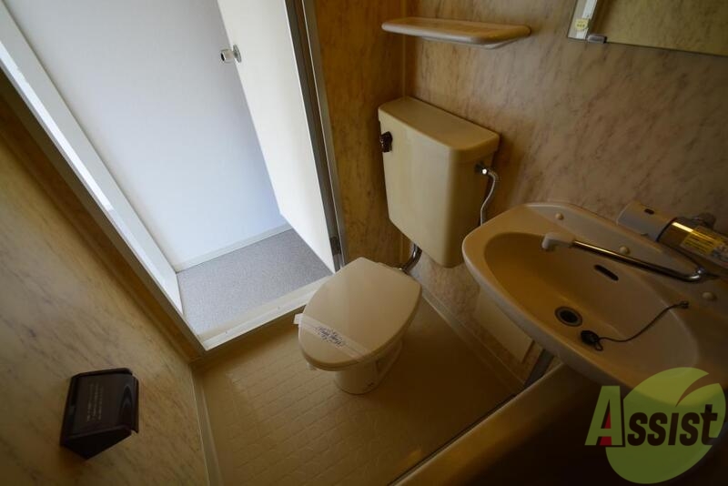 トイレ　掃除が楽にできますね