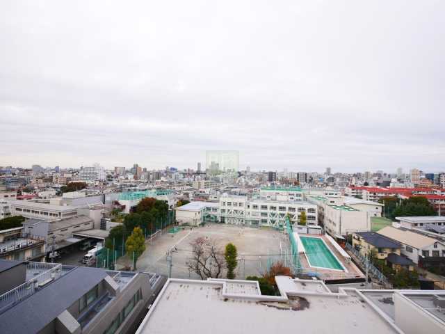 眺望　スカイコート神楽坂壱番館（別部屋の写真です）