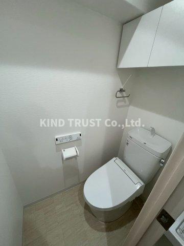 トイレ　ゆったりとした空間のトイレです