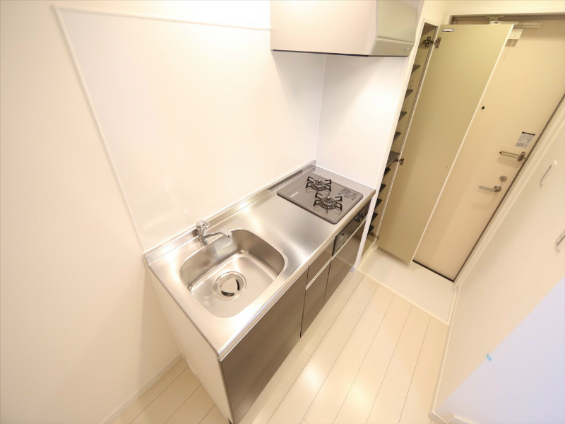 キッチン　システムキッチン（ガス2口コンロ付）