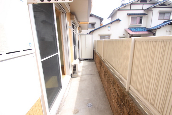 バルコニー　※別部屋の写真です