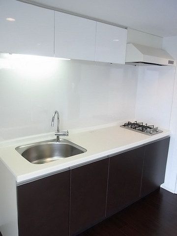 キッチン　ガス２口システムキッチン