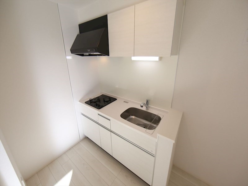 キッチン　システムキッチン（ガス2口コンロ付）