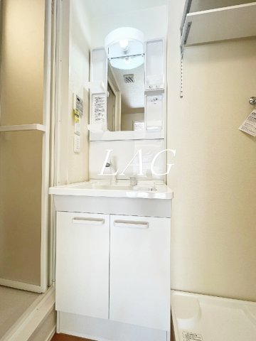 洗面設備　洗面台です。