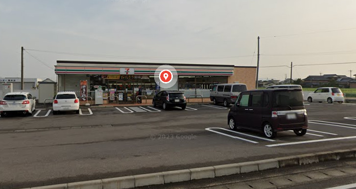 コンビニ　セブンイレブン 高松岡本町店（コンビニ）まで1381m
