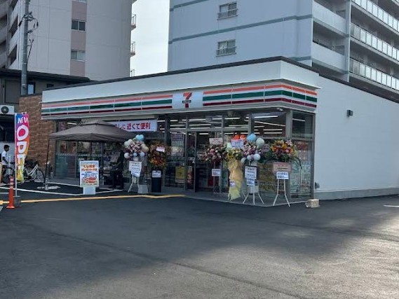 コンビニ　セブンイレブン 姫路英賀保駅前店（コンビニ）まで644m