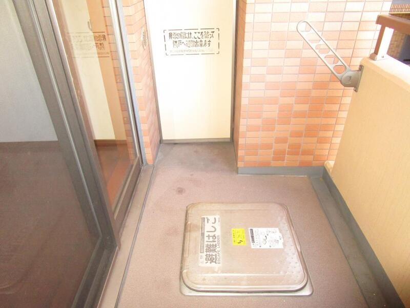 バルコニー　日当たり良好です。