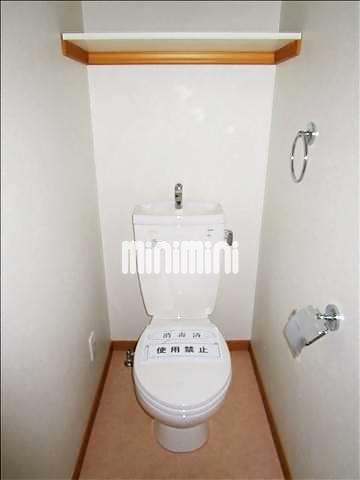 トイレ　清潔感のあるトイレです。