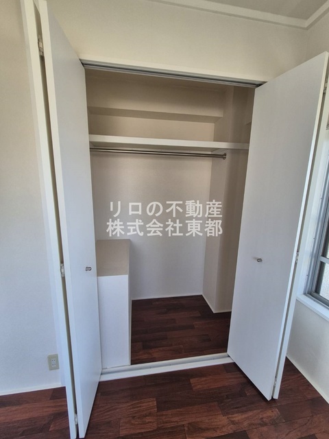 収納　パイプハンガー付き☆畳まず衣類を掛けることができます♪